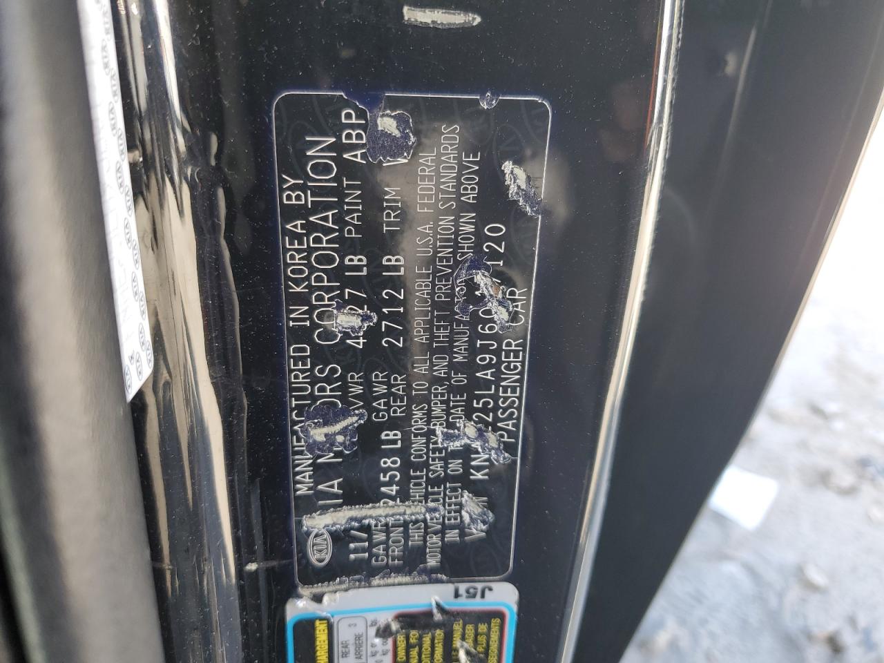 2018 Kia Stinger Premium VIN: KNAE25LA9J6017120 Lot: 71997995