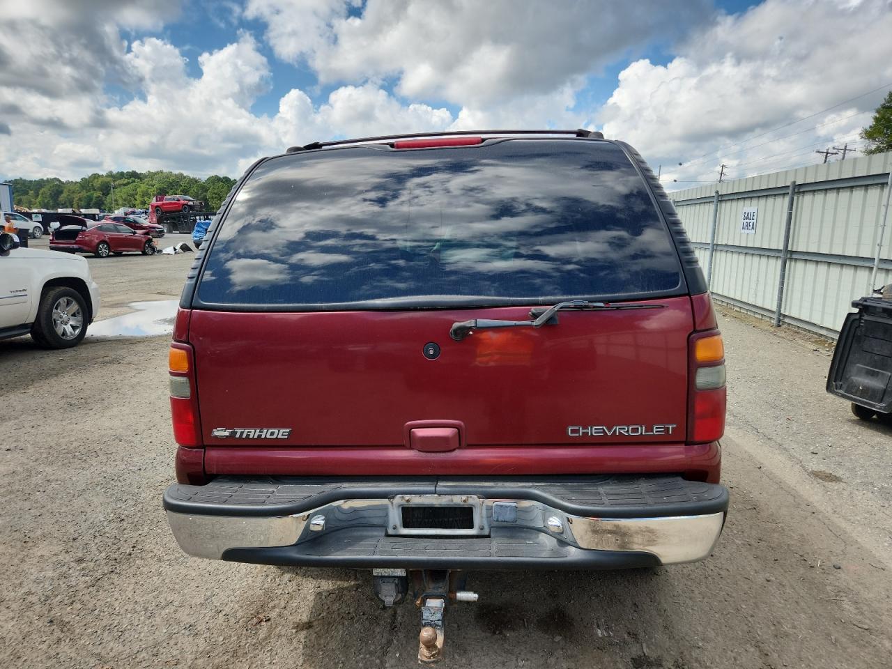 2001 Chevrolet Tahoe K1500 VIN: 1GNEK13T51R200386 Lot: 82129165