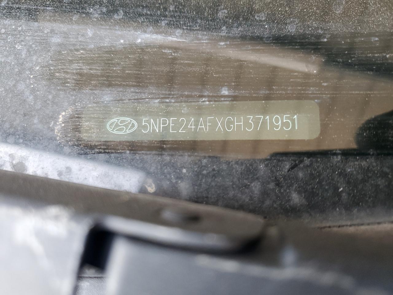 2016 Hyundai Sonata Se VIN: 5NPE24AFXGH371951 Lot: 84036115