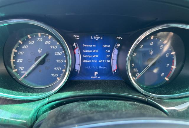 Sedans MASERATI QUATTROPOR 2014 Biały