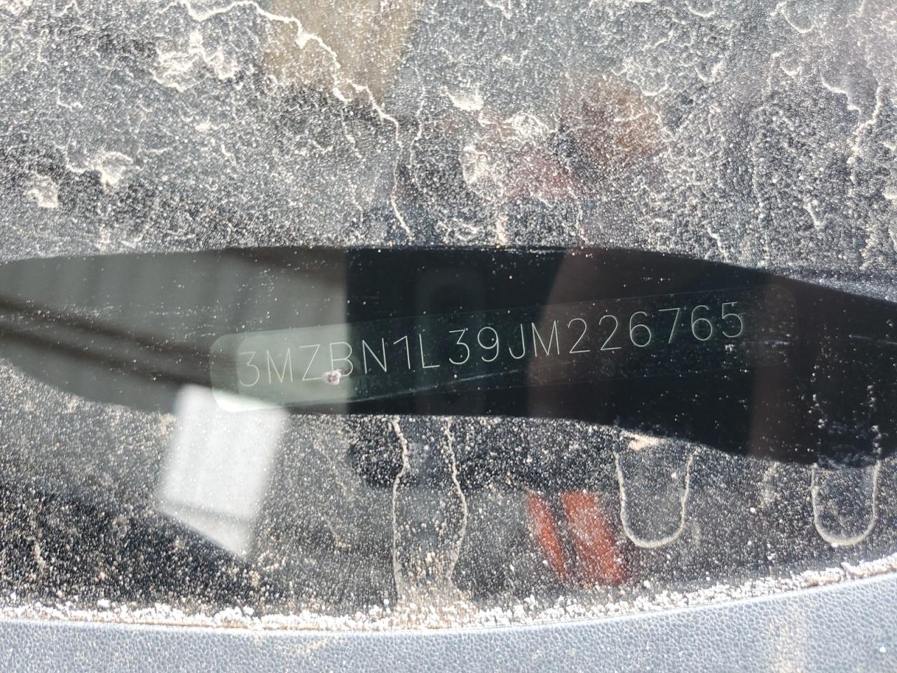 2018 Mazda 3 Touring VIN: 3MZBN1L39JM226765 Lot: 81372255