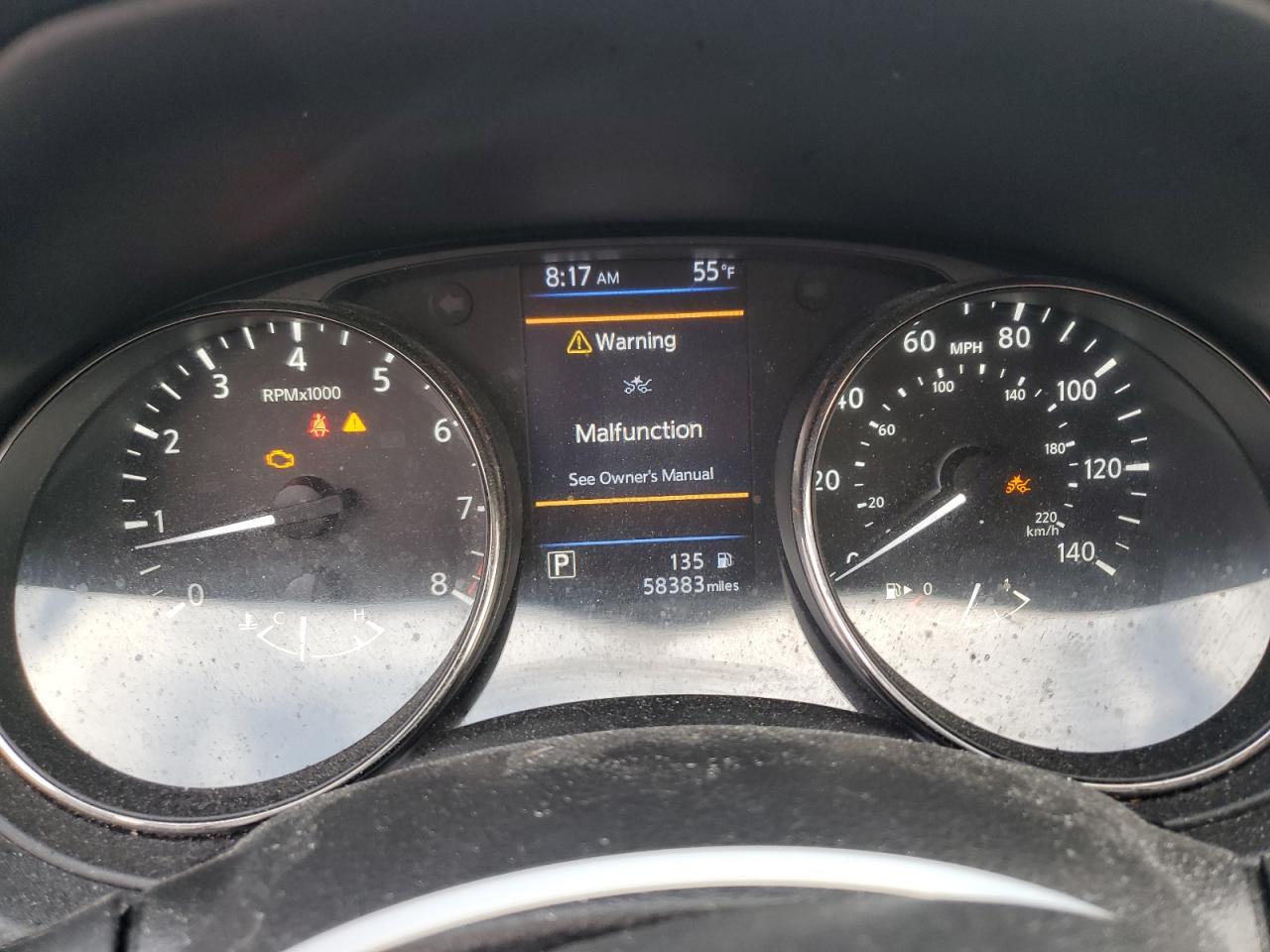 2019 Nissan Rogue S VIN: JN8AT2MV9KW376567 Lot: 80730175