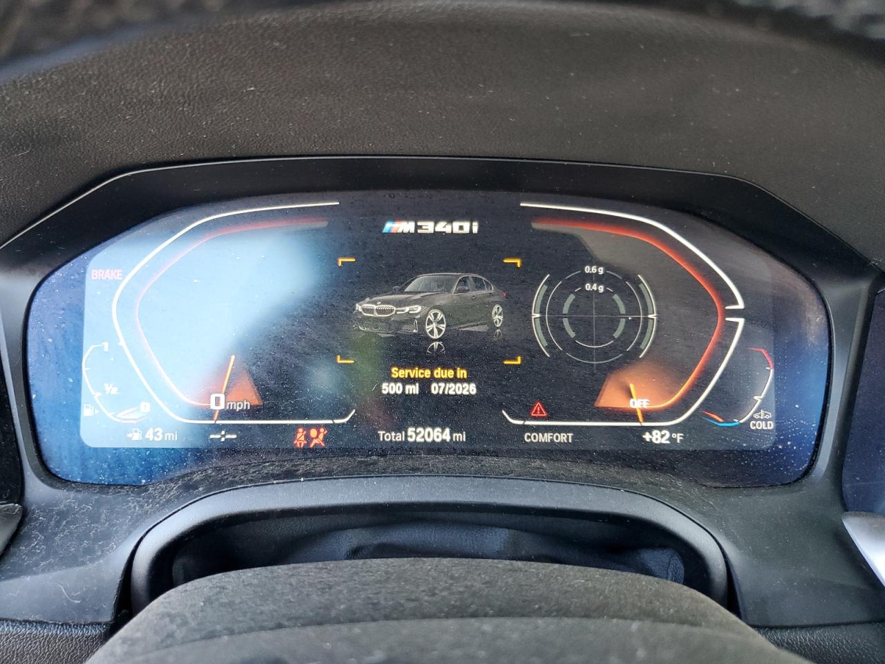 2021 BMW M340Xi VIN: 3MW5U9J09M8B91620 Lot: 80659635