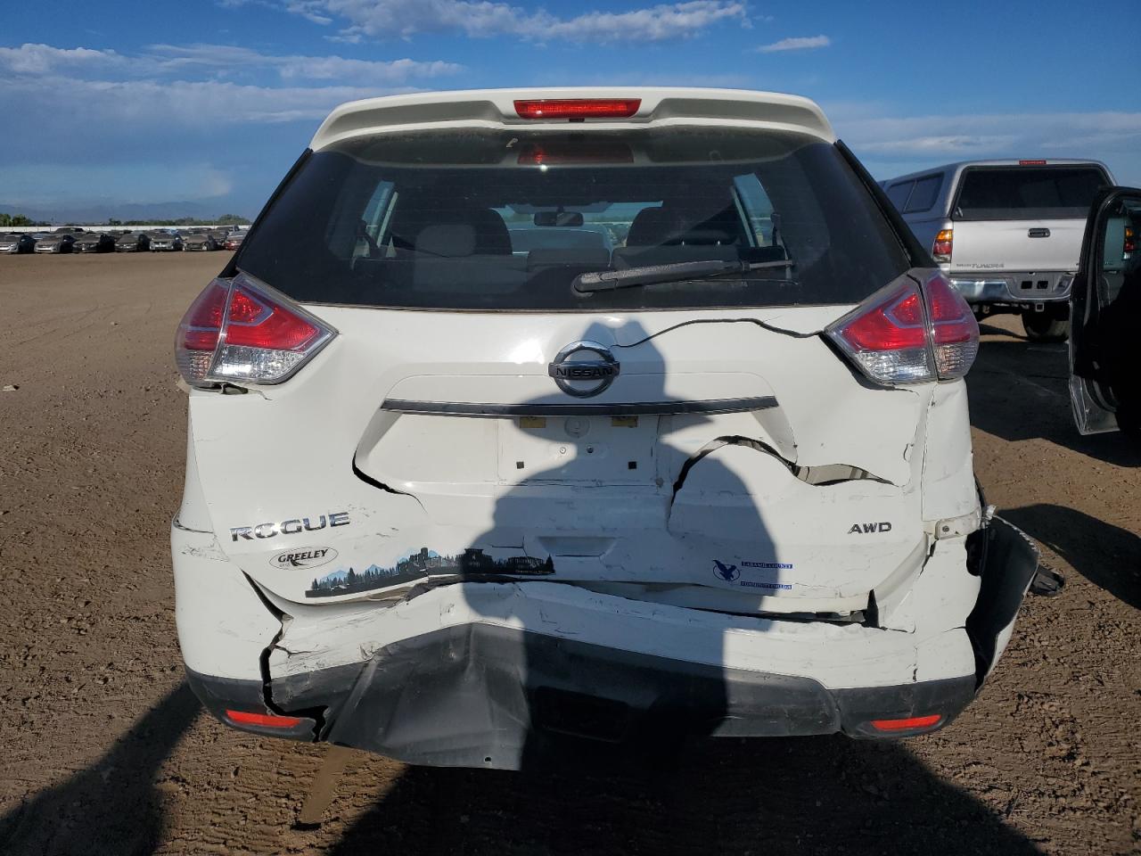 2016 Nissan Rogue S VIN: KNMAT2MV3GP692267 Lot: 80460415