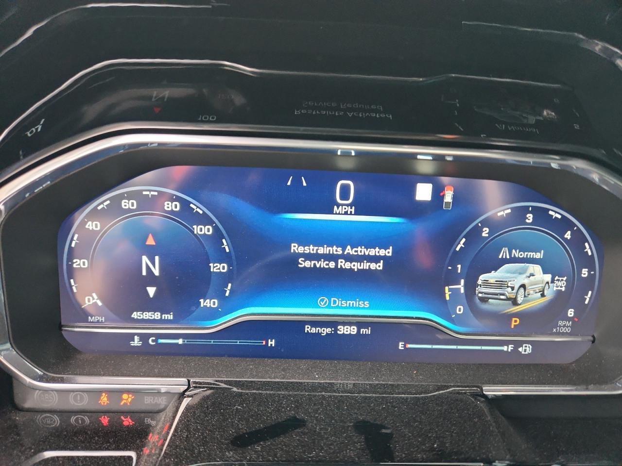 2022 Chevrolet Silverado K1500 High Country VIN: 3GCUDJEL2NG577887 Lot: 82078435