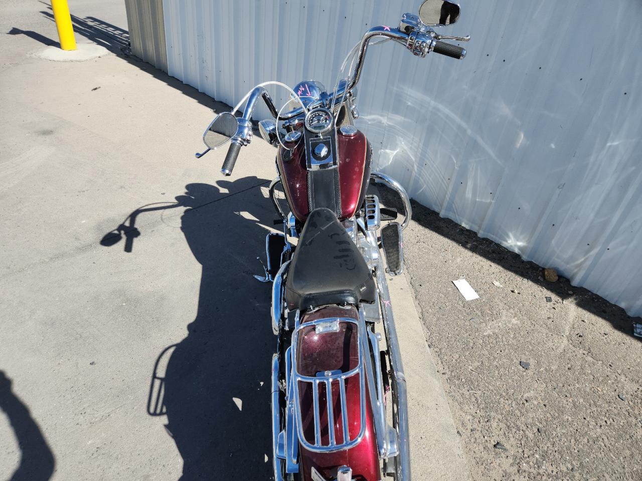 2014 Harley-Davidson Flstn Softail Deluxe VIN: 1HD1JDV15EB046427 Lot: 81431495