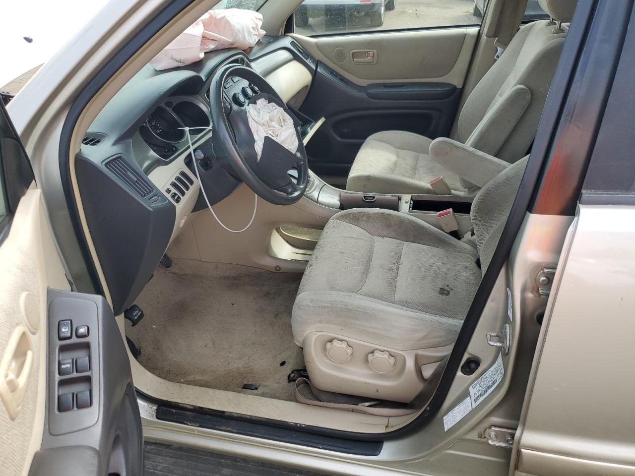 2002 Toyota Highlander VIN: JTEGD21A020026165 Lot: 80243815