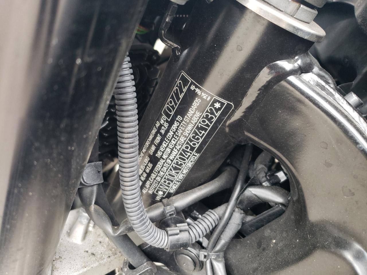 2023 BMW F 900 R VIN: WB10K1304P6G41932 Lot: 82065175