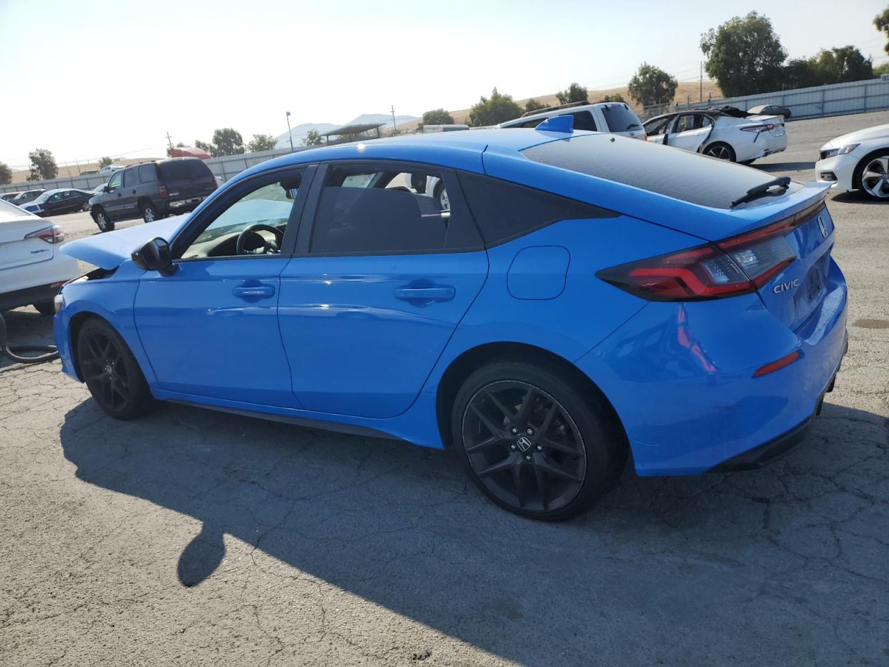 2024 Honda Civic Sport blue null gasoline 19XFL2H87RE004428 photo #3