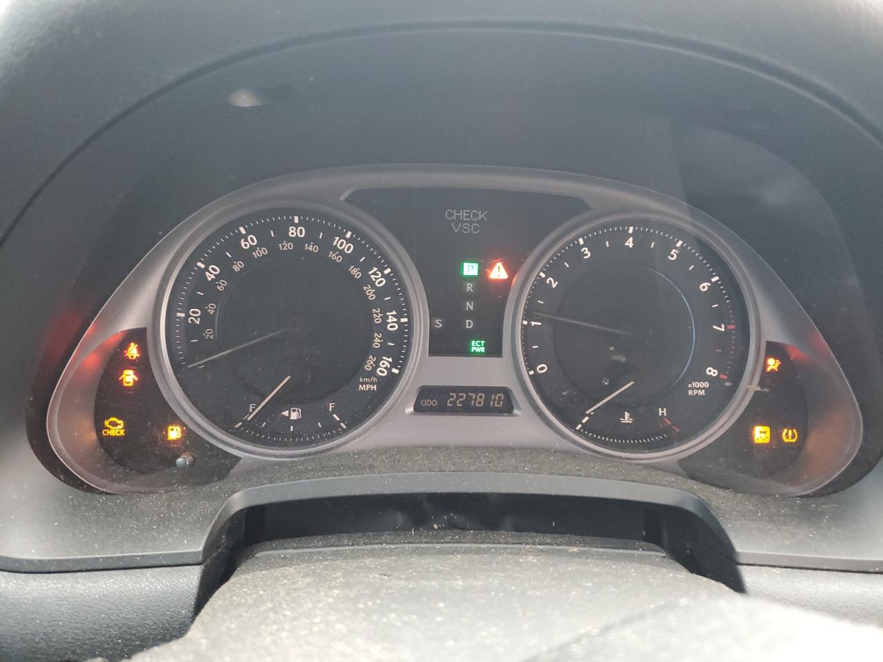 2008 Lexus Is 250 VIN: JTHBK262285074427 Lot: 81746675