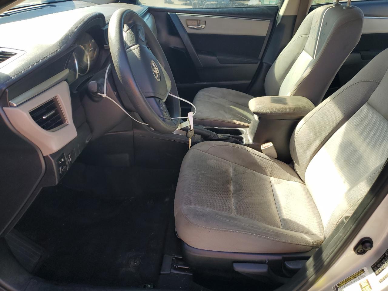 2015 Toyota Corolla L VIN: 2T1BURHE1FC447257 Lot: 81588545