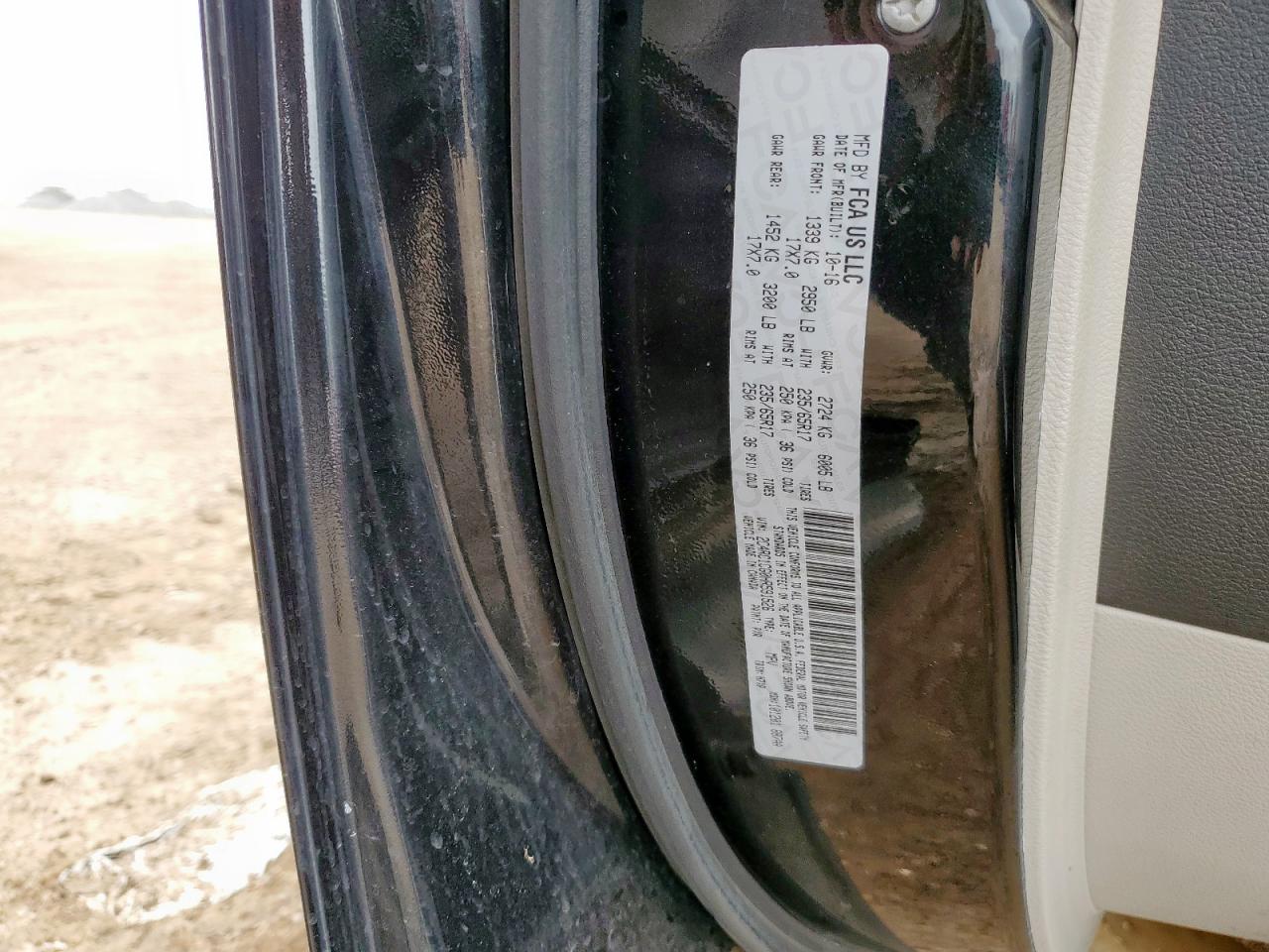 2017 Chrysler Pacifica Lx VIN: 2C4RC1CG0HR591526 Lot: 81296355