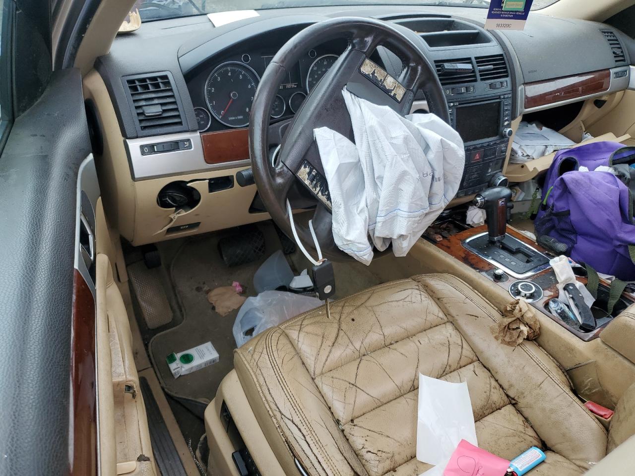 2004 Volkswagen Touareg 3.2 VIN: WVGBC67L24D032106 Lot: 81946545