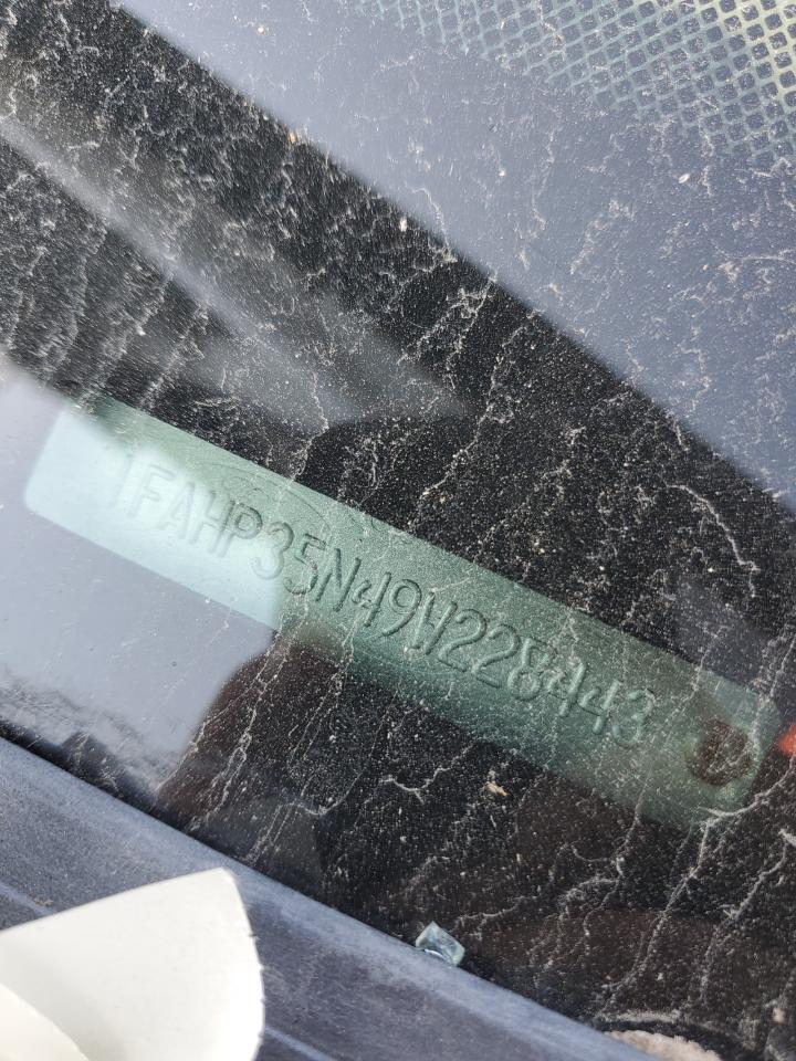 2009 Ford Focus Se VIN: 1FAHP35N49W228443 Lot: 81210375