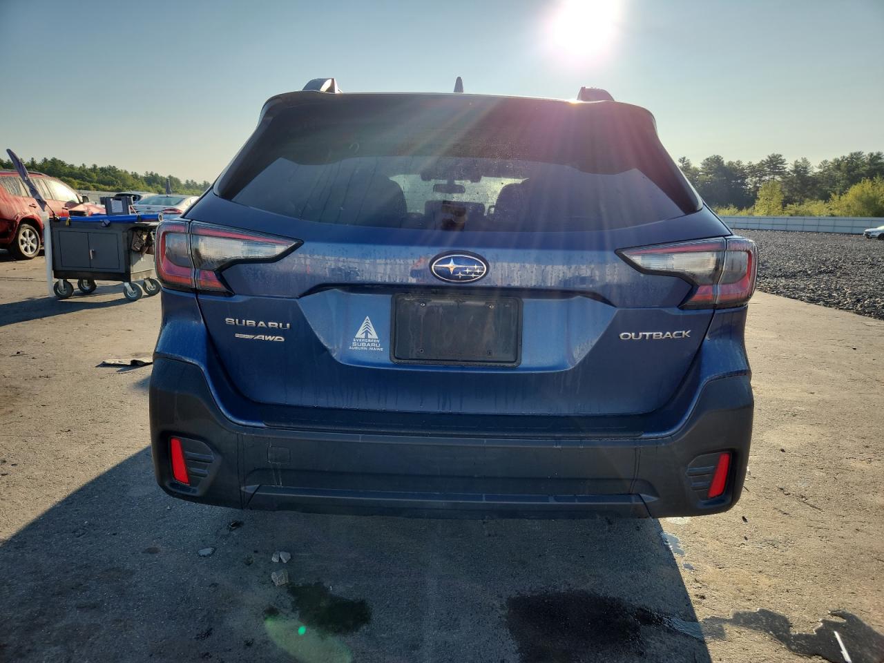 2022 Subaru Outback Premium VIN: 4S4BTACC4N3105072 Lot: 71795685