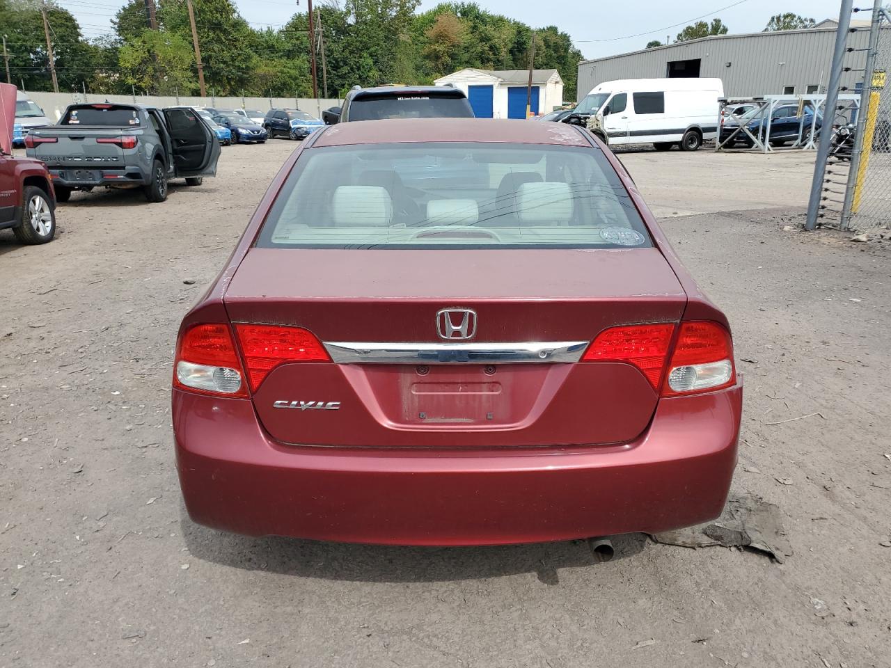 2009 Honda Civic Lx VIN: 2HGFA16559H528711 Lot: 81866985