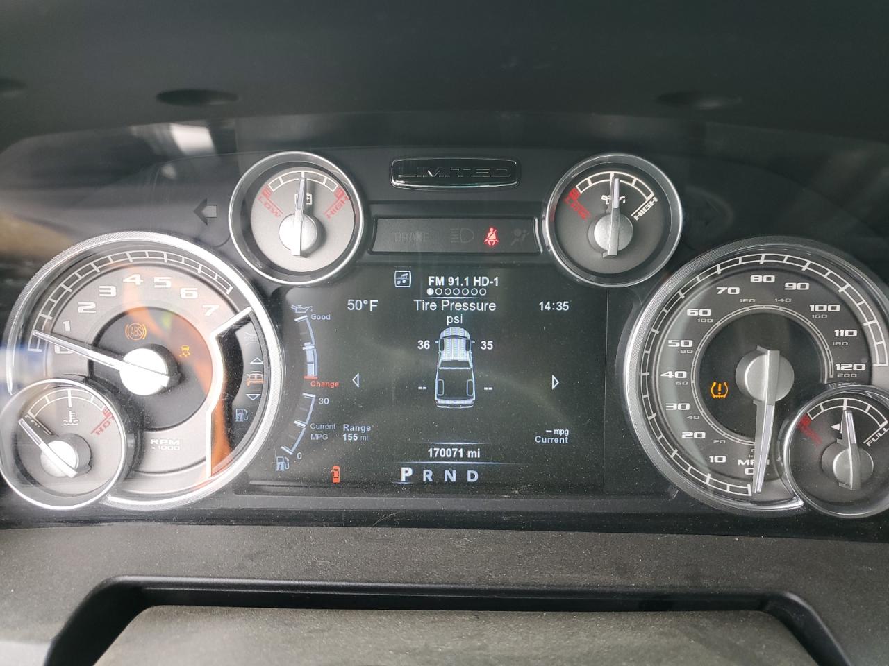 2015 Ram 1500 Longhorn VIN: 1C6RR7PT9FS683701 Lot: 71057645