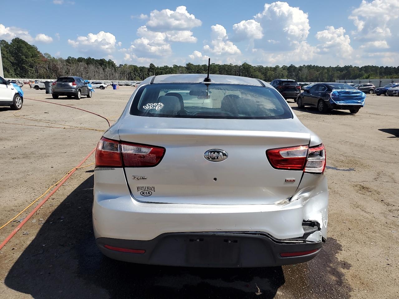 2013 Kia Rio Lx VIN: KNADM4A38D6175778 Lot: 71972795