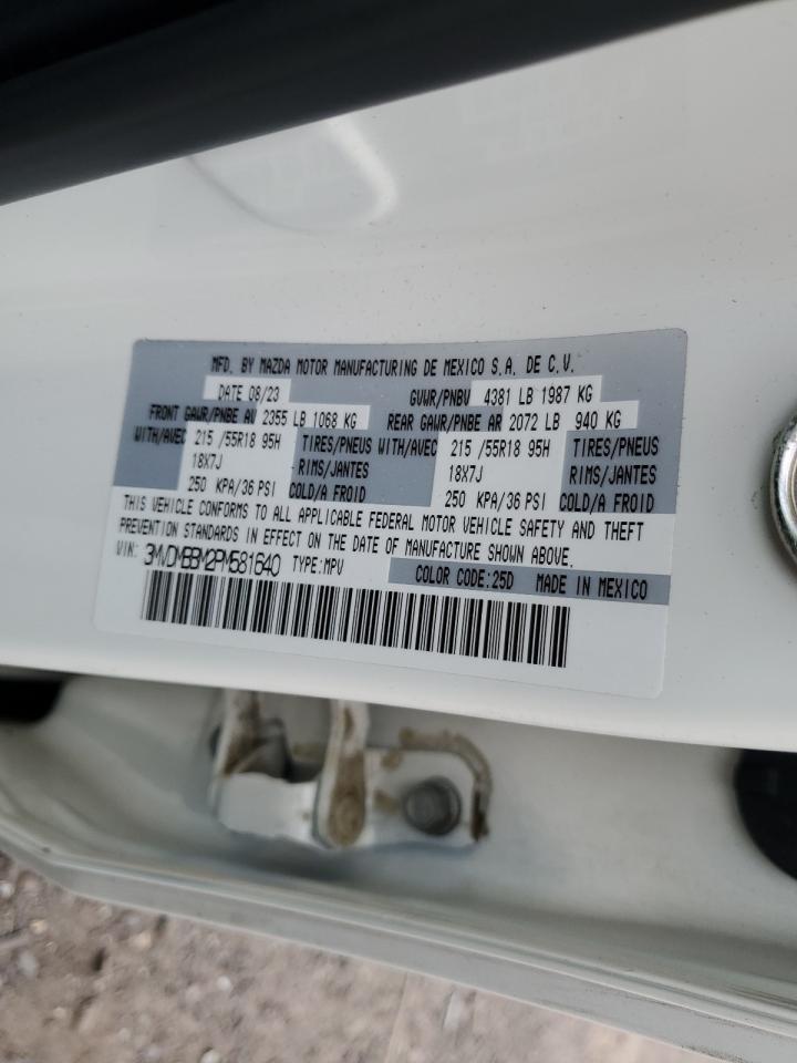 2023 Mazda Cx-30 Select VIN: 3MVDMBBM2PM581640 Lot: 83829505