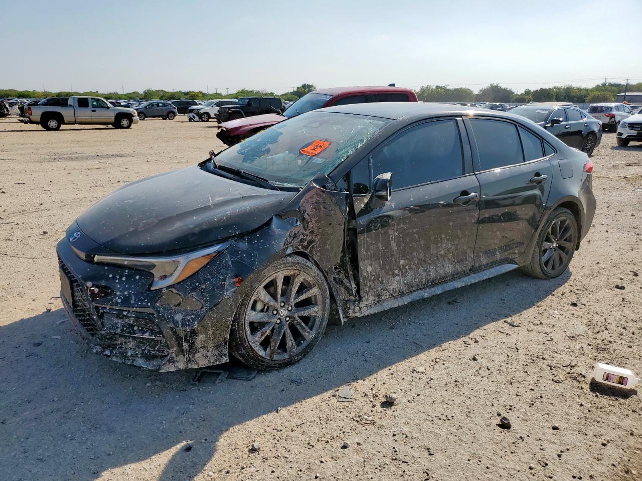 2023 Toyota Corolla Se black null gasoline 5YFS4MCE4PP157767 photo #1