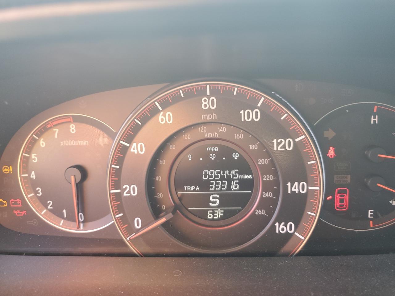 2016 Honda Accord Sport VIN: 1HGCR2F53GA055887 Lot: 82158595