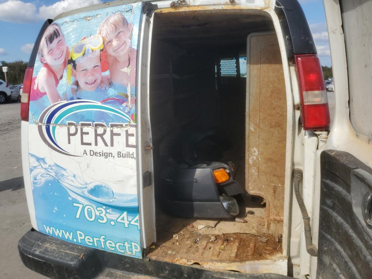 2013 Chevrolet Express G1500 VIN: 1GCSGAFX2D1144955 Lot: 84250605