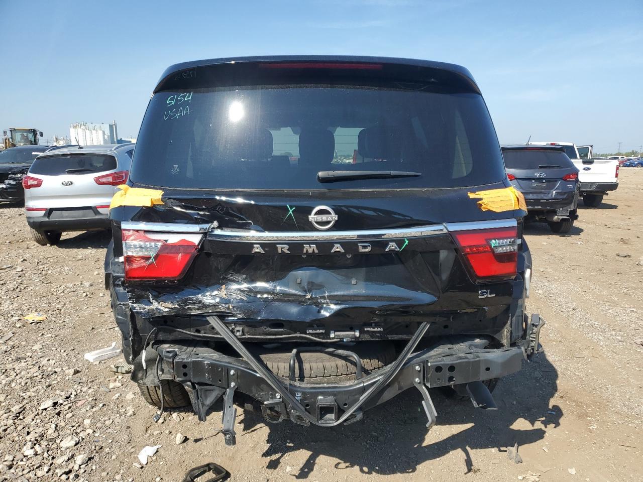 2022 Nissan Armada Sl VIN: JN8AY2BC8N9163308 Lot: 80750875