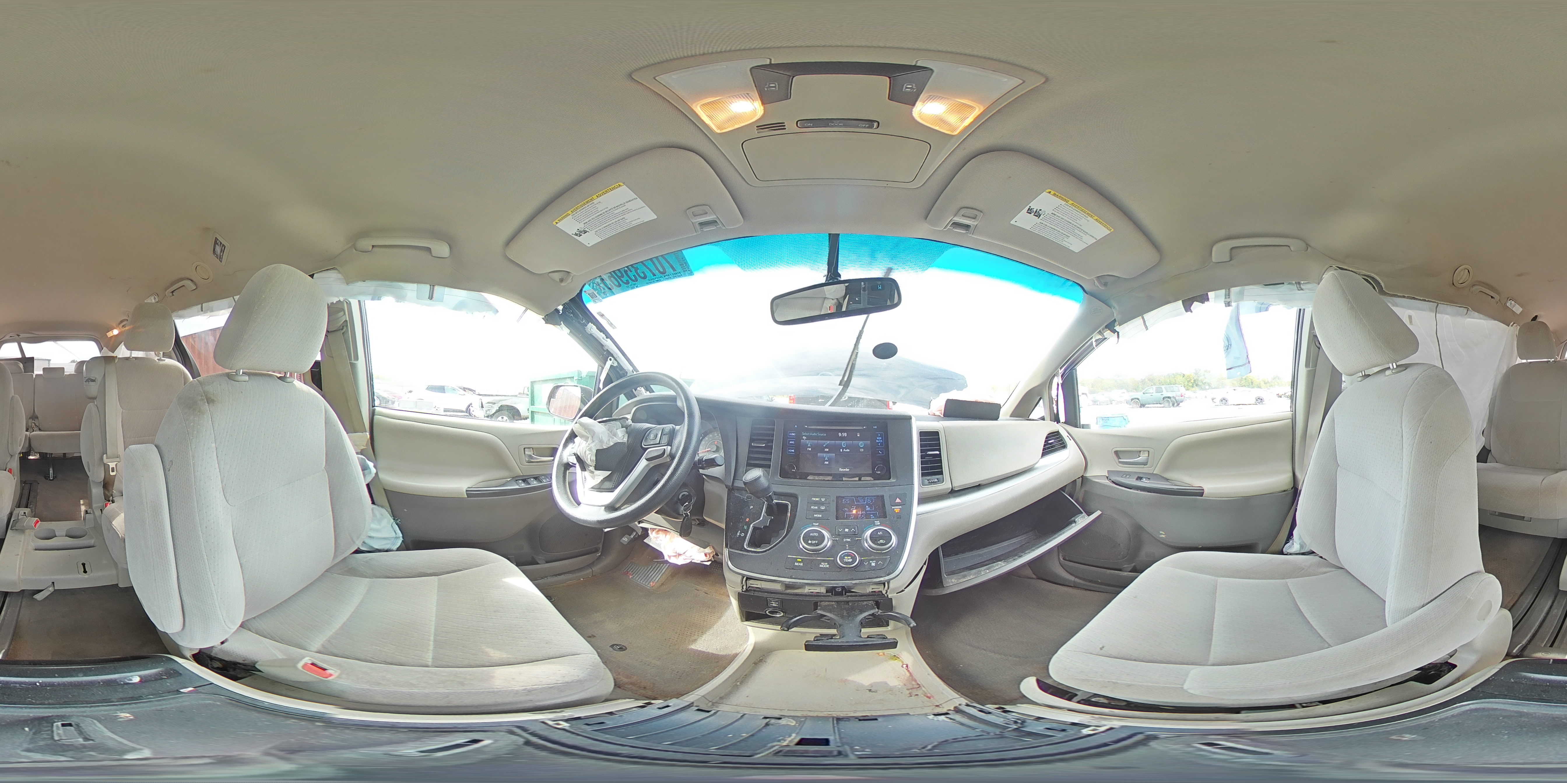 2016 Toyota Sienna Le VIN: 5TDKK3DCXGS731552 Lot: 70735965