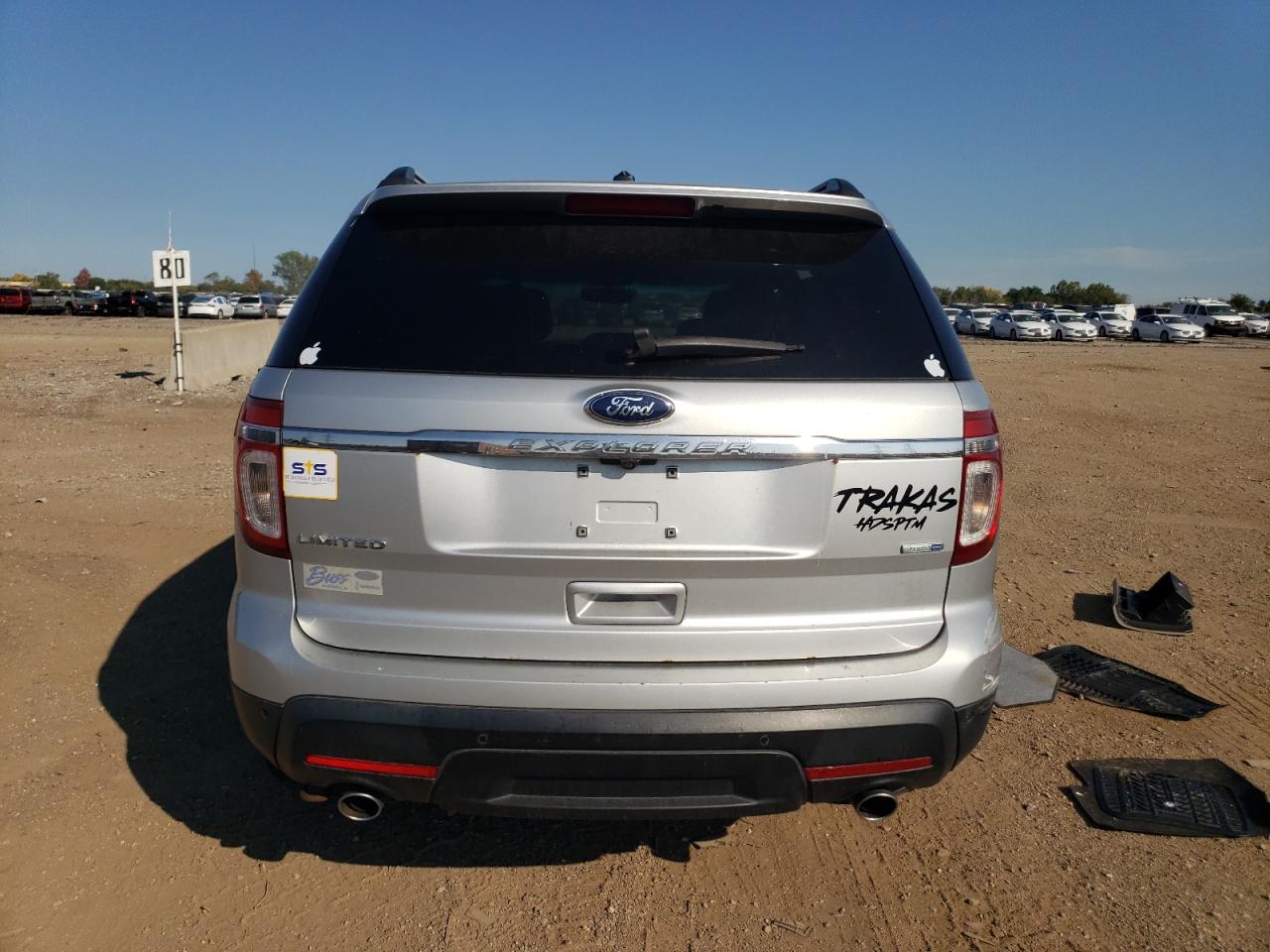 2013 Ford Explorer Limited VIN: 1FM5K8F84DGC02134 Lot: 80930465
