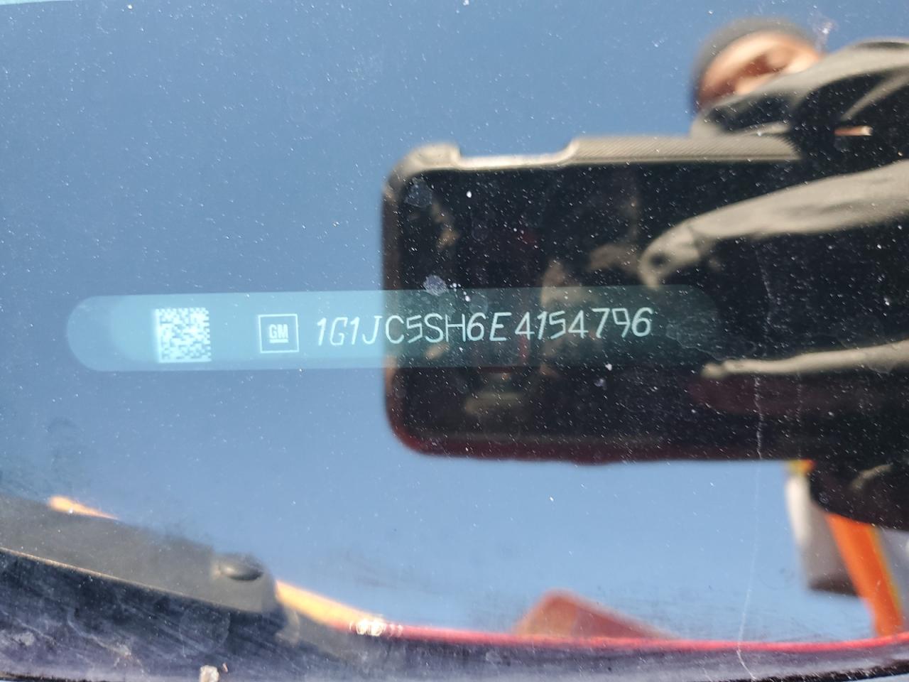 2014 Chevrolet Sonic Lt VIN: 1G1JC5SH6E4154796 Lot: 81294865