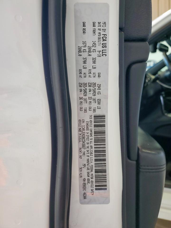 2019 Jeep Grand Cherokee Laredo VIN: 1C4RJEAG9KC543667 Lot: 84198505