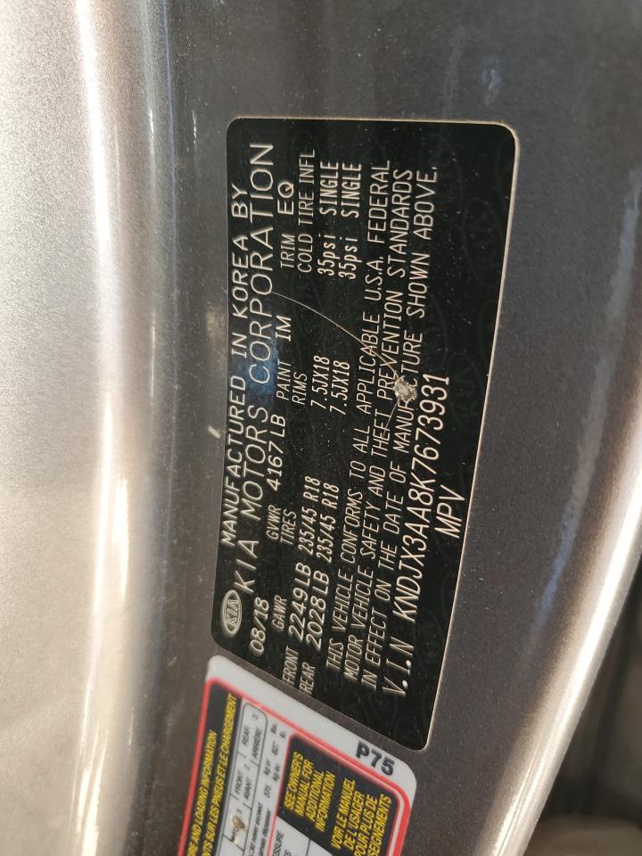 2019 Kia Soul ! VIN: KNDJX3AA8K7673931 Lot: 81914025