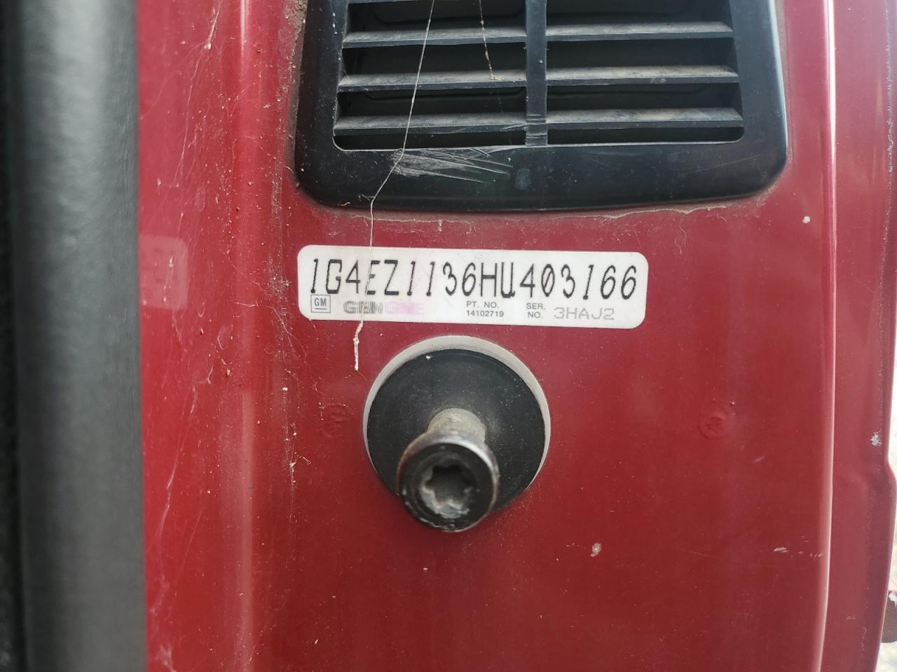 1987 Buick Riviera VIN: 1G4EZ1136HU403166 Lot: 80137805