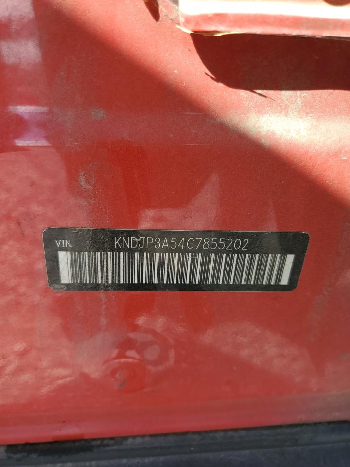 2016 Kia Soul + VIN: KNDJP3A54G7855202 Lot: 81566375