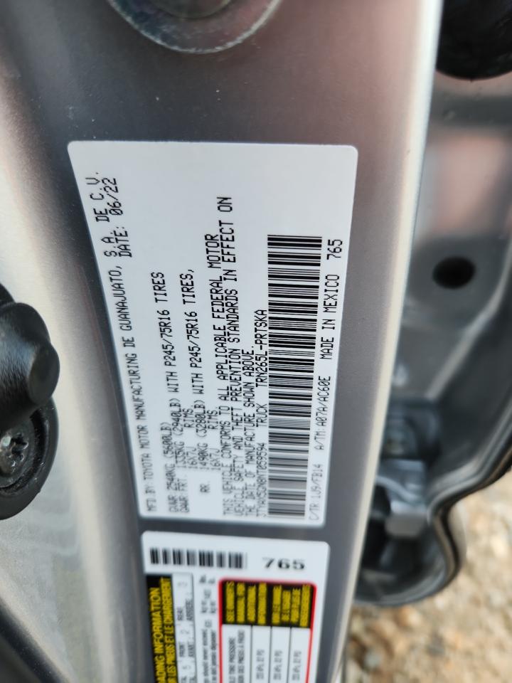 2022 Toyota Tacoma Double Cab VIN: 3TYAX5GN8NT059594 Lot: 72017875