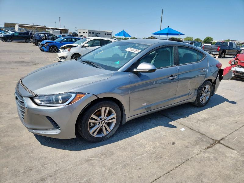  HYUNDAI ELANTRA 2018 Серый