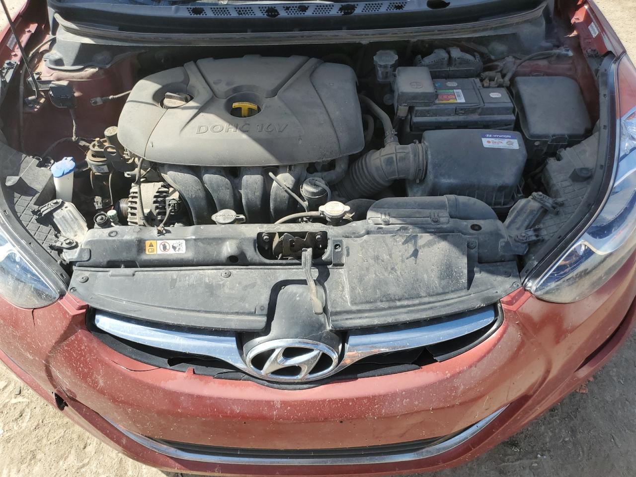 2012 Hyundai Elantra Gls VIN: KMHDH4AE8CU229403 Lot: 83985515