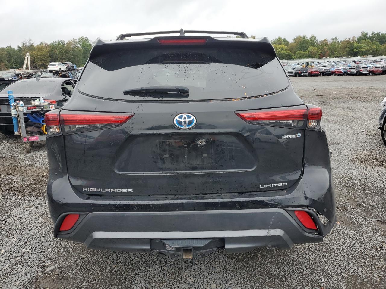 2022 Toyota Highlander Hybrid Limited VIN: 5TDXBRCH8NS551747 Lot: 70544165