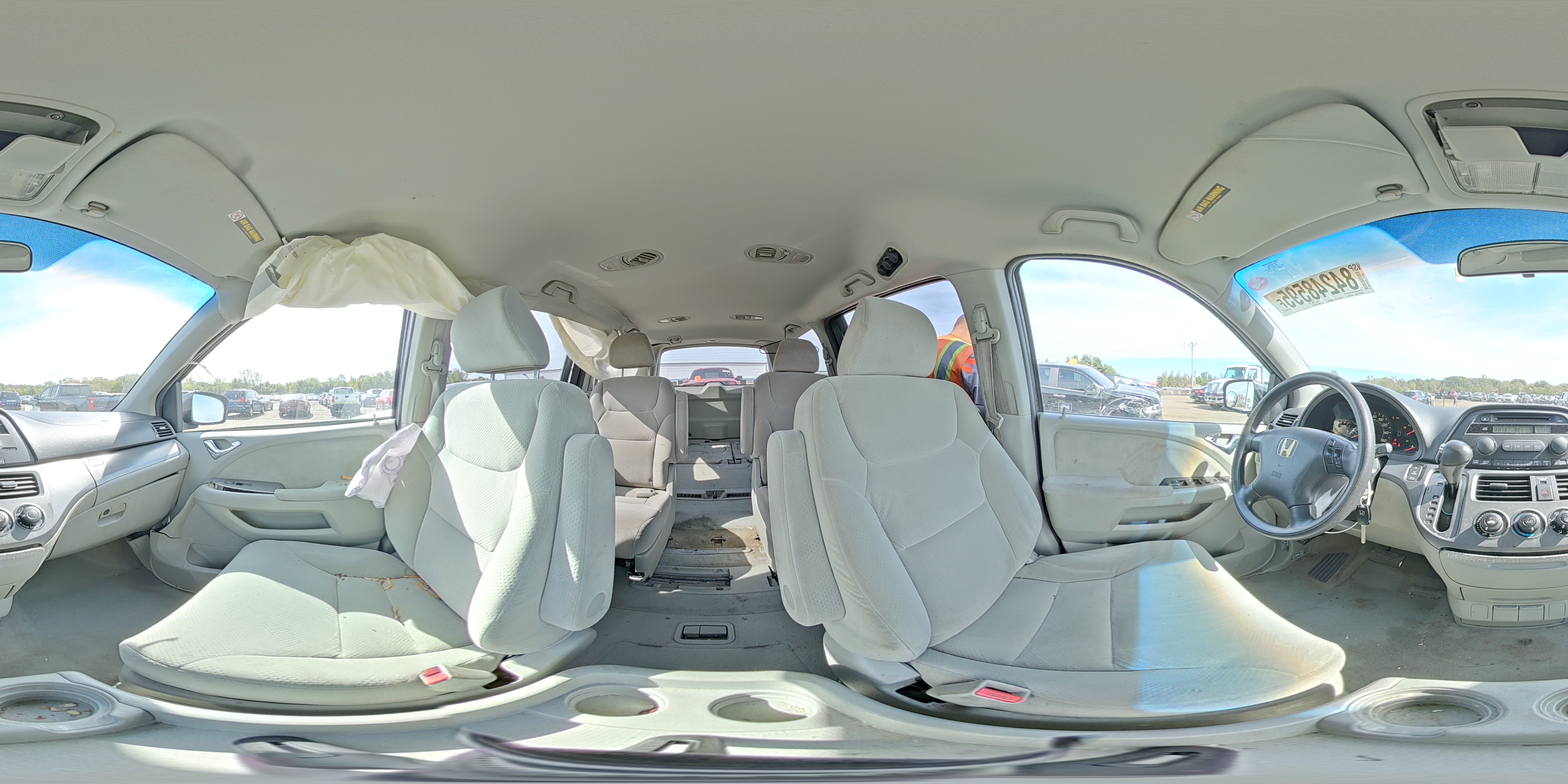 2006 Honda Odyssey Lx VIN: 5FNRL382X6B049240 Lot: 84248595