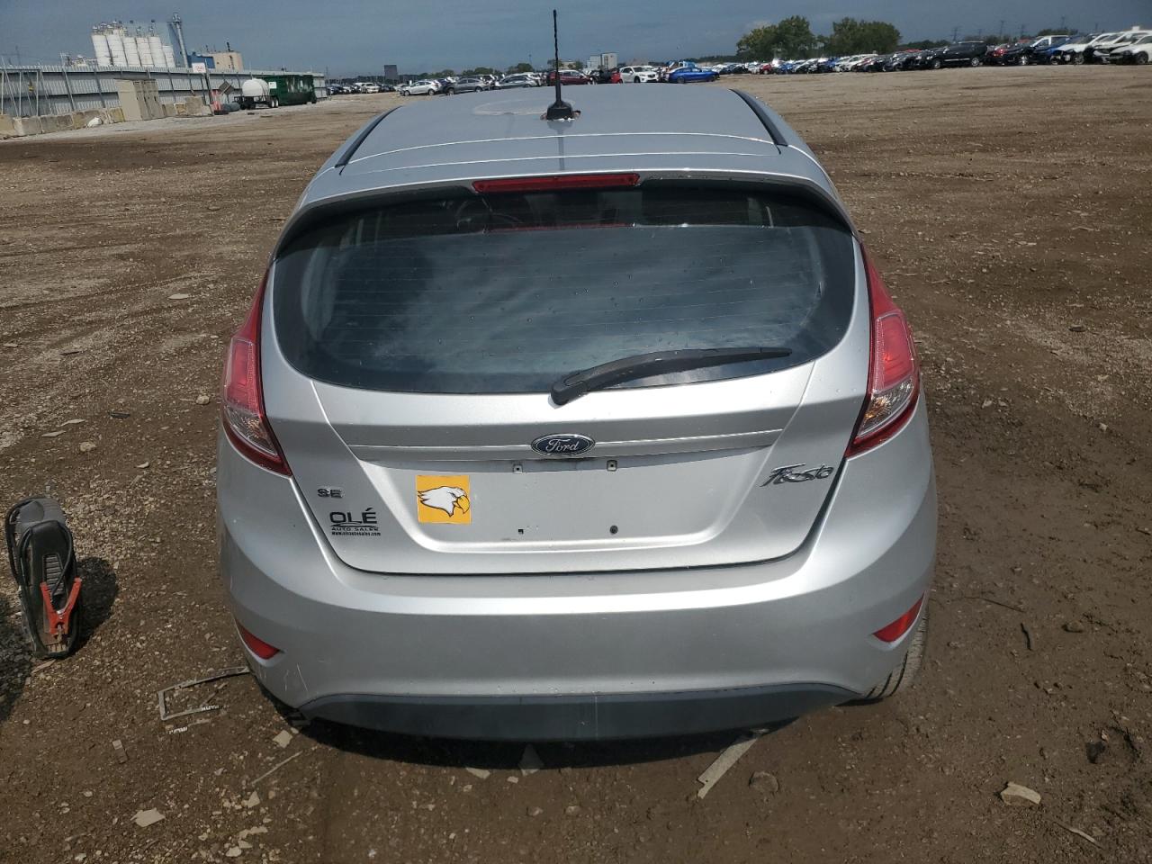 2017 Ford Fiesta Se VIN: 3FADP4EJ3HM123019 Lot: 80340965