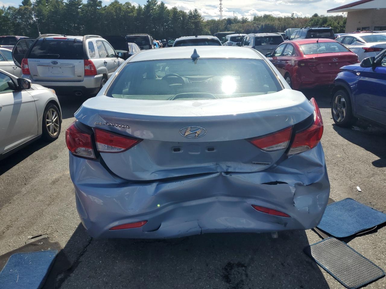 2012 Hyundai Elantra Gls VIN: KMHDH4AE3CU225534 Lot: 80892415