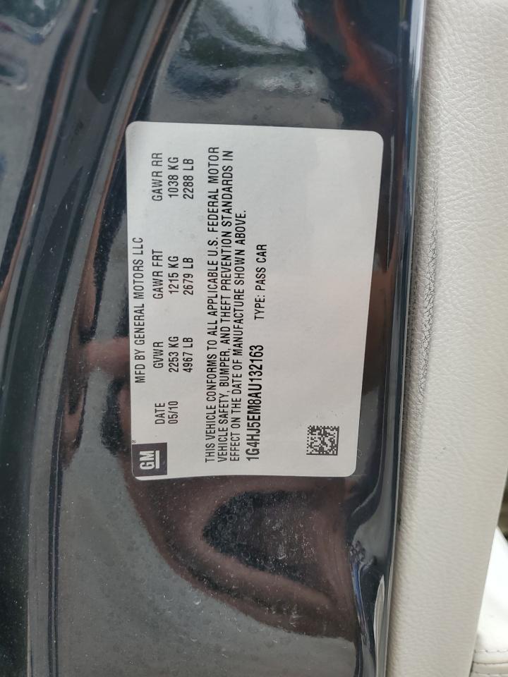 2010 Buick Lucerne Cxl VIN: 1G4HJ5EM8AU132163 Lot: 70749515