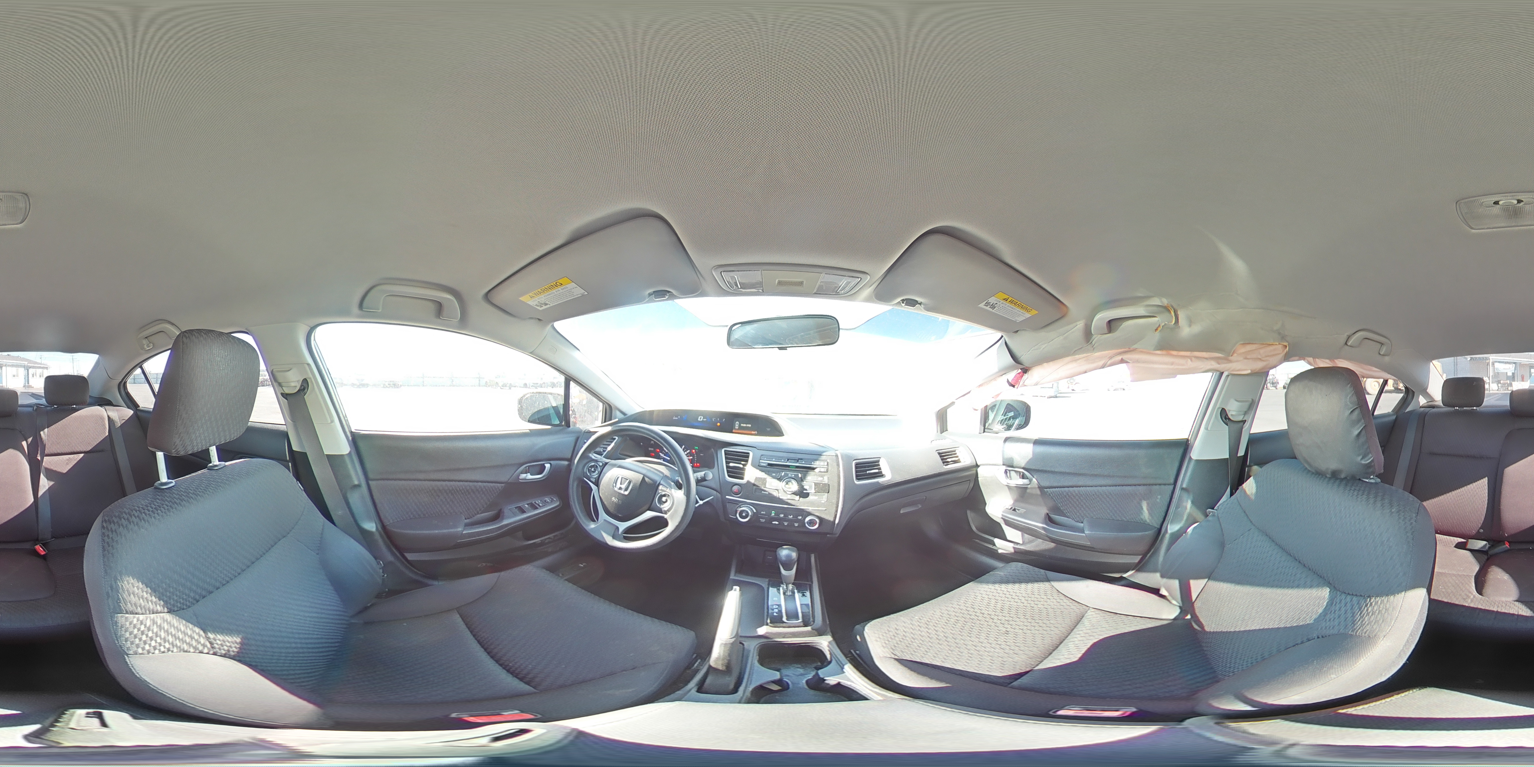 2014 Honda Civic Lx VIN: 19XFB2F55EE058204 Lot: 81163315