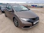 2014 HONDA CIVIC I-DTEC S  for sale at Copart WESTBURY