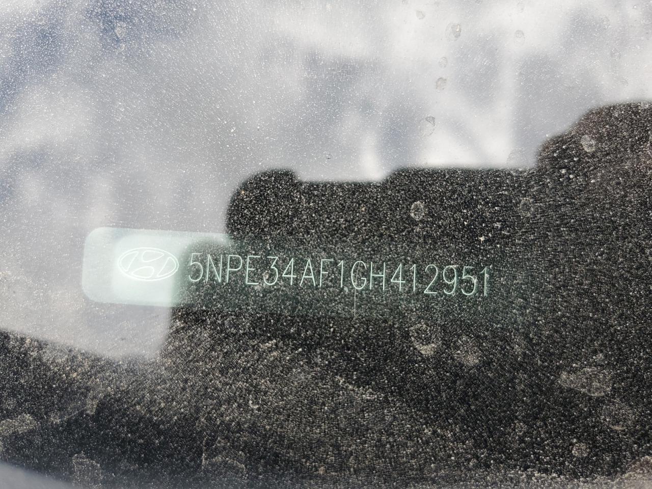 2016 Hyundai Sonata Sport VIN: 5NPE34AF1GH412951 Lot: 81085395