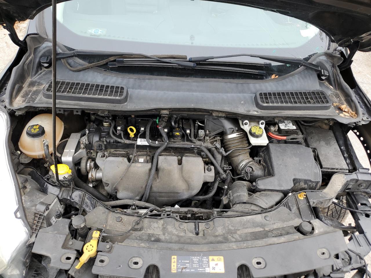 2017 Ford Escape Titanium VIN: 1FMCU9J92HUB62327 Lot: 82021855