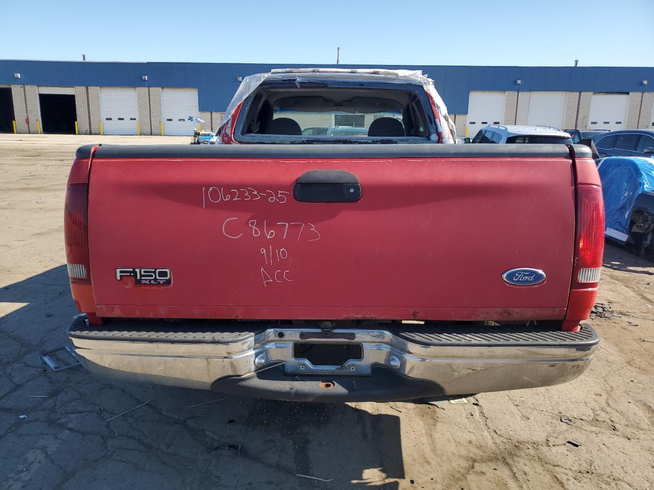 1997 Ford F150 VIN: 1FTDX1727VNC86773 Lot: 84369715