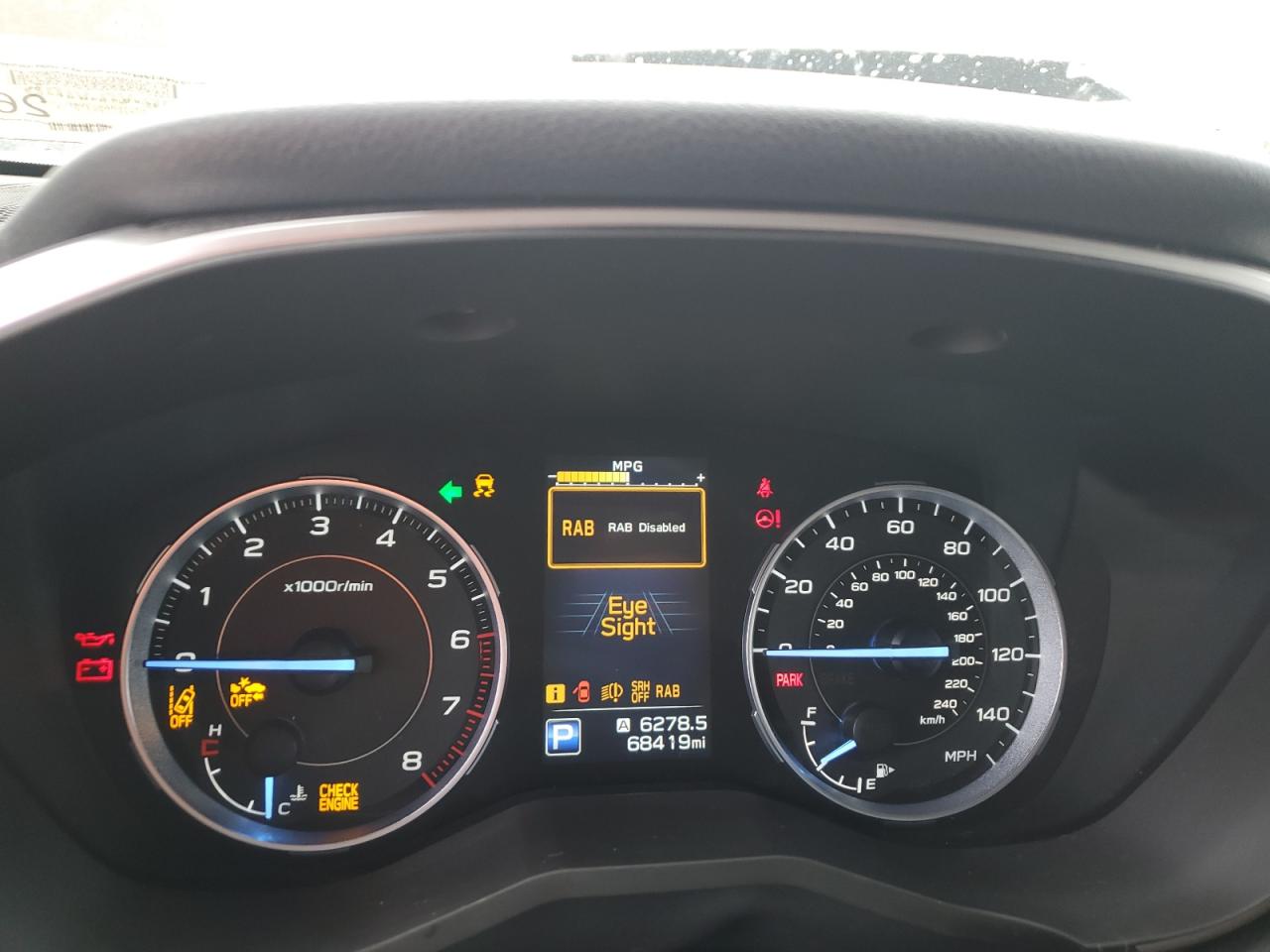 2019 Subaru Ascent Touring VIN: 4S4WMARD7K3463440 Lot: 81653685