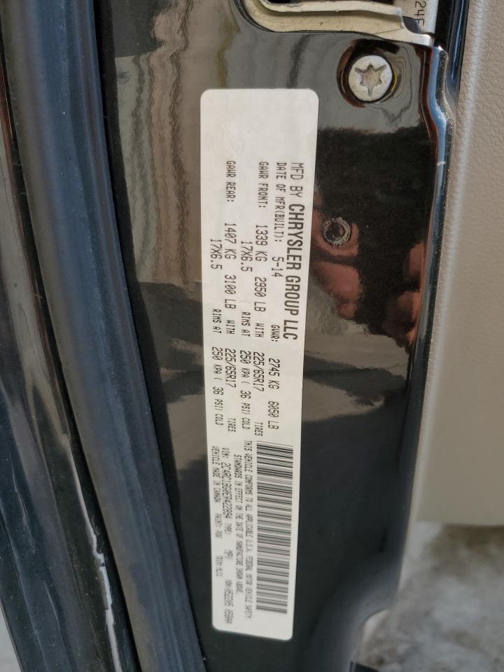 2014 Chrysler Town & Country Touring VIN: 2C4RC1BG0ER422894 Lot: 80303695