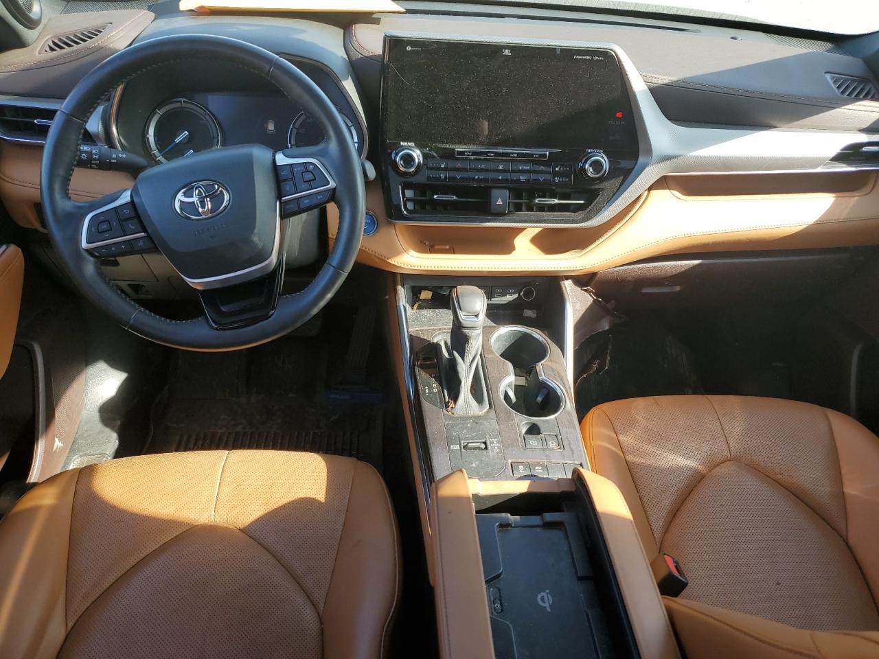 2022 Toyota Highlander Hybrid Platinum VIN: 5TDFARAH0NS013433 Lot: 81015455